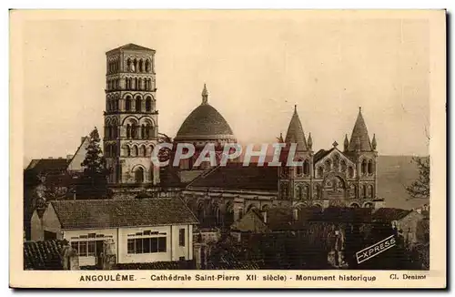 Angouleme Cartes postales La cathedrale Saint Pierre Monument historique