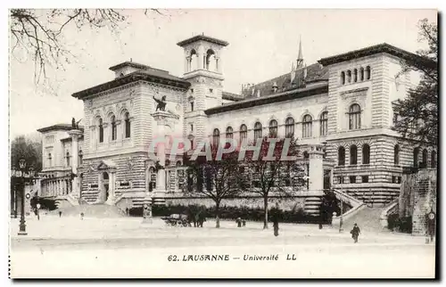 Suisse - Schweiz - Lausanne - Universite - Cartes postales