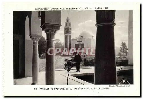 Paris - Exposition Coloniale Internationale 1931 - Pavillon de l&#39 Algerie - Cartes postales
