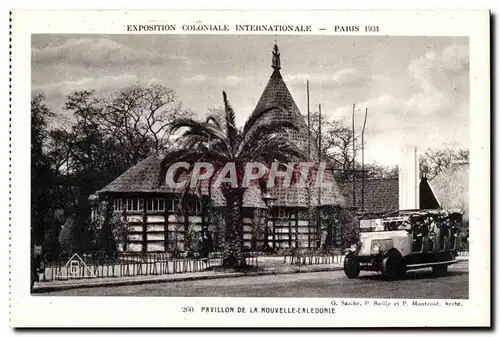 Paris - Exposition Coloniale Internationale 1931 - Palais de la Nouvelle Caledonie - Cartes postales