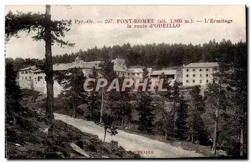 Font Romeu - Ermitage - La Route d&#39Odeillo - Cartes postales