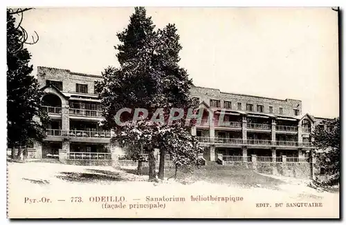 Odeillo - Sanatorium heliotherapique - Cartes postales