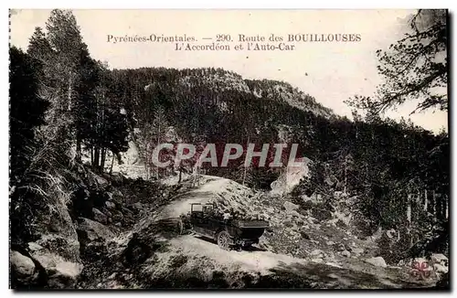 Route des Bouillouses - L&#39Accordeon et Autocar - Cartes postales