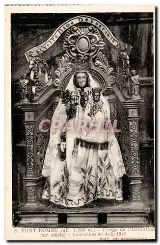 Font Romeu - La Vierge de la Invention - Cartes postales
