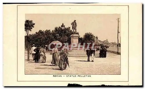 Royan - Statue Peletan - Cartes postales