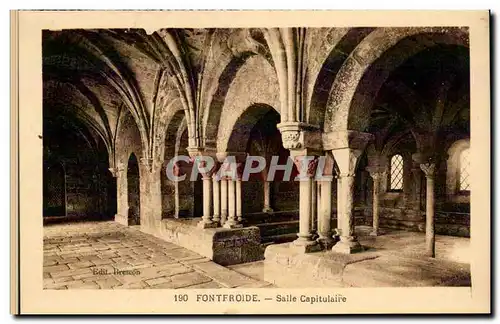 Fontfroide - Salle Capitulaire - Cartes postales