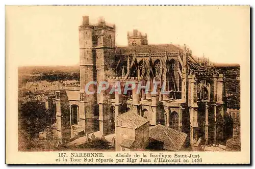 Narbonne - Abside de la Basilique Saint Just - Cartes postales
