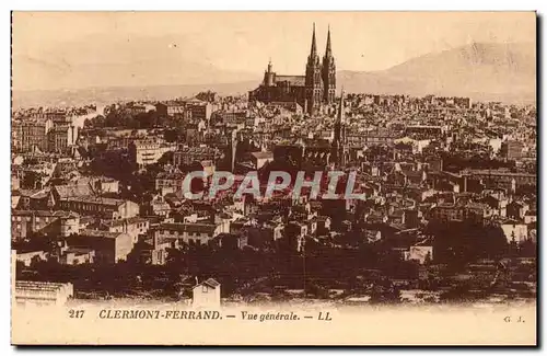 Clermont Ferrand - Vue Generale - Cartes postales