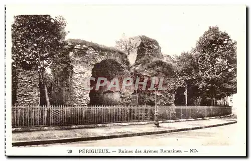 Perigueux - Ruines des Arenes Romaines - Cartes postales