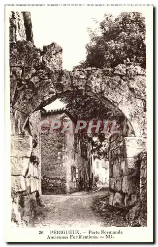 Perigueux - Porte Normande - Anciennes Fortifications - Ansichtskarte AK