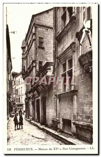 Perigueux - Maison du XV siecle - Rue Limogeanne - Ansichtskarte AK