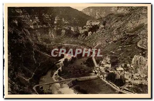 Gorges du Tarn - Le Village et le Tarn - la Malene - Ansichtskarte AK