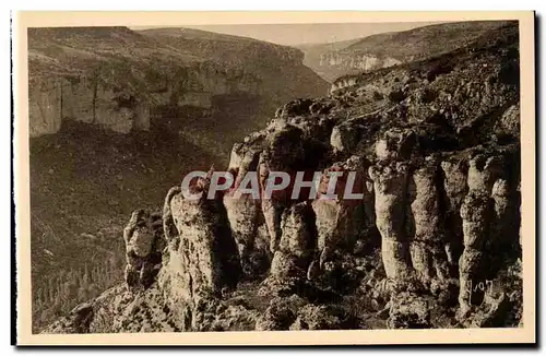 Gorges du Tarn - La canon de la Jonte - Ansichtskarte AK