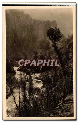 Les Gorges du Tarn - Le pas du Souci ou le Tarn se perd dans un chaos cyclopeen - Ansichtskarte AK