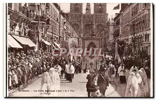 Orleans - Les Fetes de Jeanne d&#39Arc - Le Clerge - Ansichtskarte AK