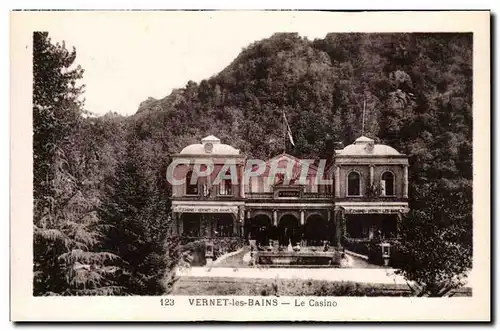 Vernet les Bains - Le Casino - Cartes postales