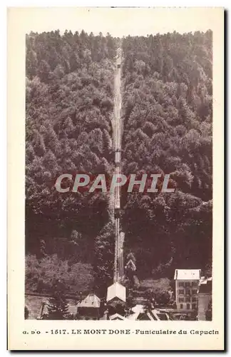 Le Mont Dore - Funiculaire du Capucin - Cartes postales