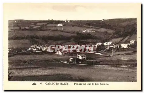 Cambo les Bains - Vue Generale sur le bas Combo - Ansichtskarte AK