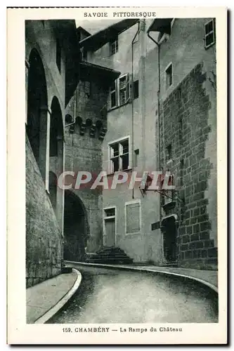 Chambery - La Rampe du Chateau - Cartes postales