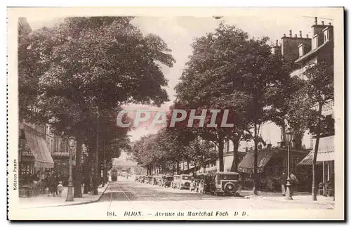 Dijon - Avenue du Marechal Foch - Cartes postales