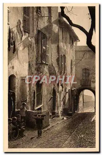 Hyeres - Le Vieux Quartier Cartes postales (enfants animee)