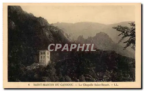 Saint martin du Canigou Cartes postales La chapelle Saint Benoit