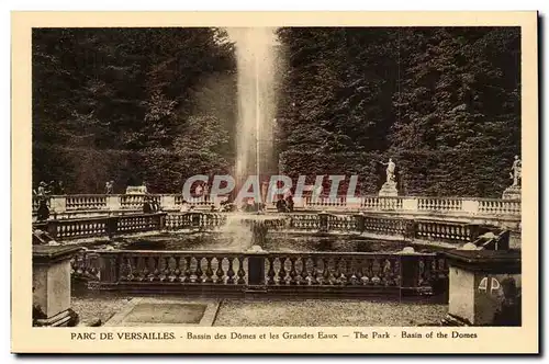 Versailles - Parc de Versailles - Le Bassin des Doms - Grandes Eaux - Ansichtskarte AK