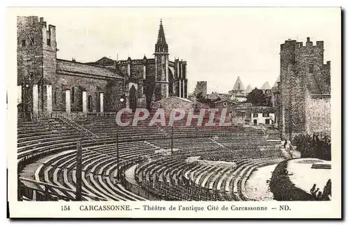 Carcassonne - Theatre de l&#39antique Cite - Cartes postales