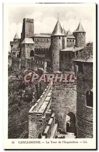 Carcassonne - La Tour de l'Inquisition - Cartes postales