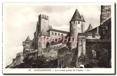 Carcassonne - Les avant portes de l&#39Aude - Cartes postales