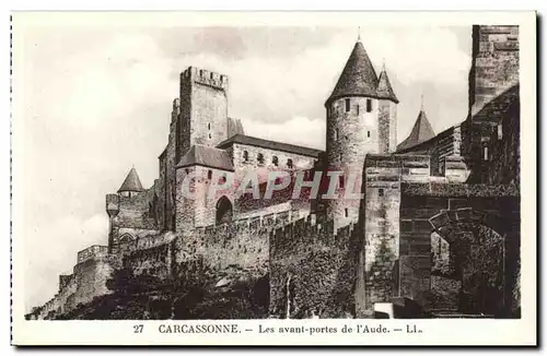 Carcassonne - Les avant portes de l'Aude - Cartes postales