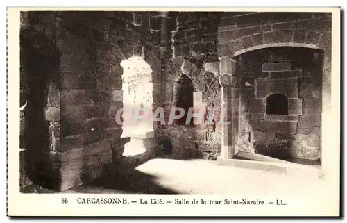 Carcassonne - Salle de la Tour Saint Nazaire - Ansichtskarte AK