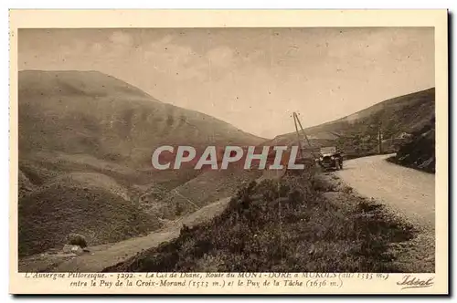 Environs de Mont Dore - Le Col de Diane - Route de Mont Dore a Murols - Ansichtskarte AK