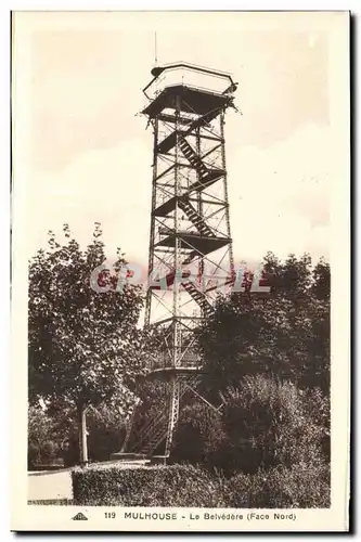 Mulhouse - Le Belvedere - Face Nord - Cartes postales