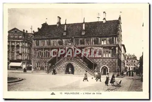 Mulhouse - L'Hotel de Ville - Cartes postales