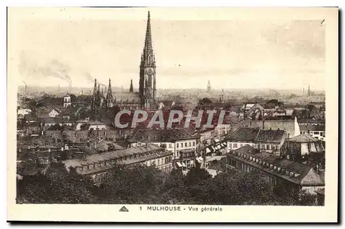 Mulhouse - Vue Generale - Cartes postales