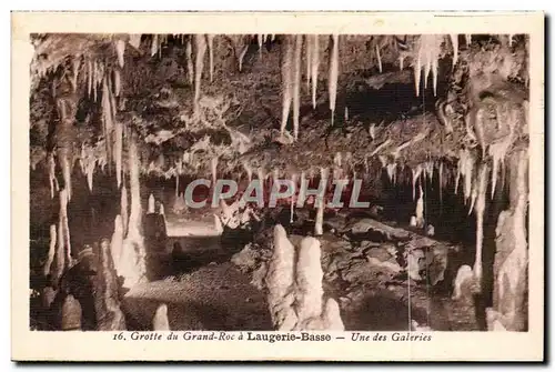 Laugerie Basse - Grotte du Grand Roc - Une des Galeries - Cartes postales