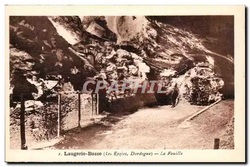 Laugerie Basse - La Fouille - Les Eyzies Cartes postales