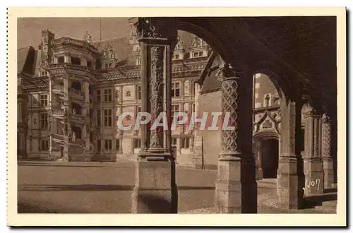 Blois Le Chateau Vue Interieur Cartes postales