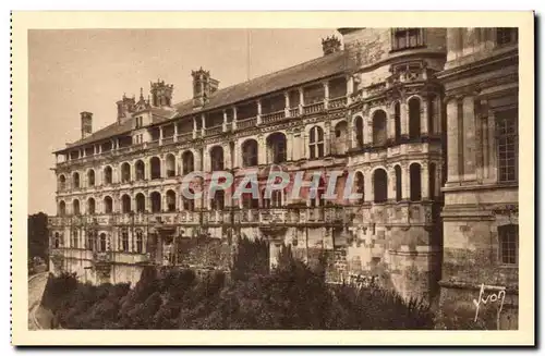 Blois Le Chateau Vue exterieure Cartes postales