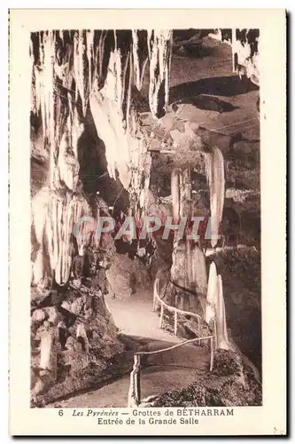 Grottes de Betharram - Entree de la Grande Salle Ansichtskarte AK