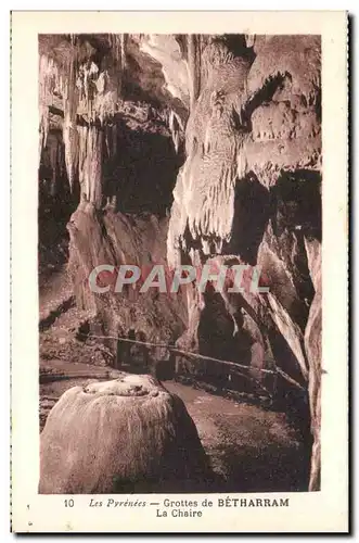 Grottes de Betharram - La Chaire Cartes postales