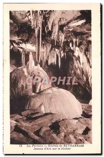 Grottes de Betharram - Jeanne d&#39Arc sur le Bucher Cartes postales