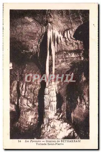 Grottes de Betharram - Torsade Saint Pierre Cartes postales