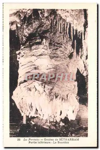 Grotte de Betharram Cartes postales Partie inferieure Le Bourdon