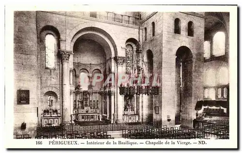 Perigueux Ansichtskarte AK Interieur de la basilique Chapelle de la vierge