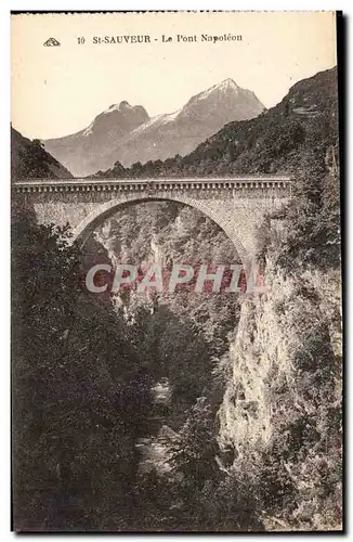 Saint Sauveur Cartes postales Le pont Napoleon