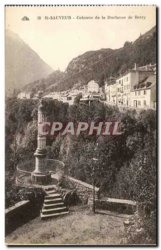 Saint Sauveur Cartes postales Colonne de la duchesse de Berry