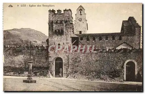 Luz Cartes postales Eglise des templiers