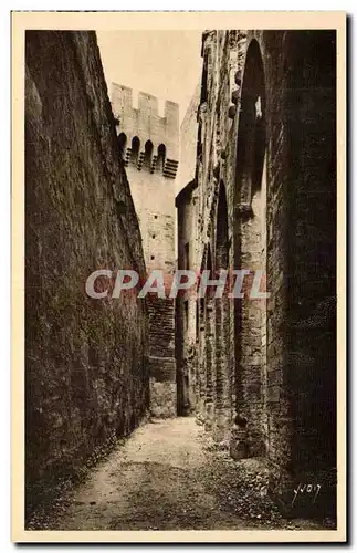 Avignon Cartes postales Palais des papes Chemin de ronde